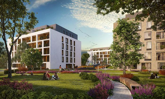 Krasny Moderny 1-Izbovy Byt, Novostavba + Parking Bratislava Ngoại thất bức ảnh